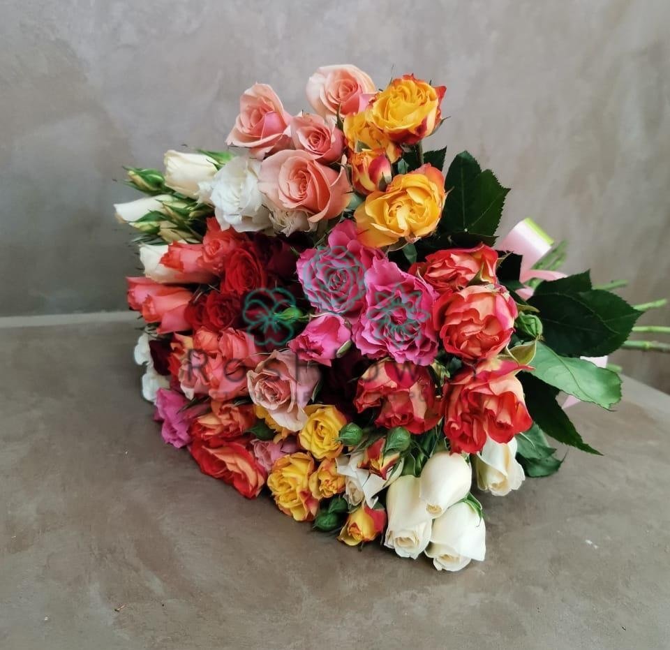 Букет цветов из: Розы в Переславле-Залесском