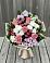 Букет цветов из: Альстромерии, Гвоздики, Розы и Хризантемы в Переславле-Залесском