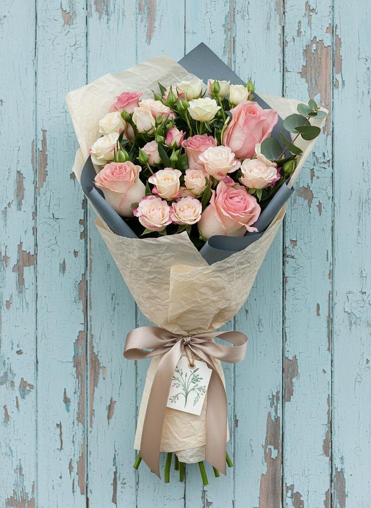 Букет цветов из: Розы в Переславле-Залесском