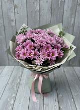 Букет цветов из:  Хризантемы в Переславле-Залесском