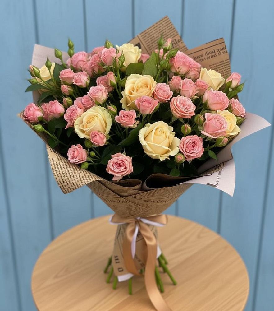 Букет цветов из: Розы в Переславле-Залесском