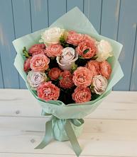 Букет цветов из:  Розы в Переславле-Залесском