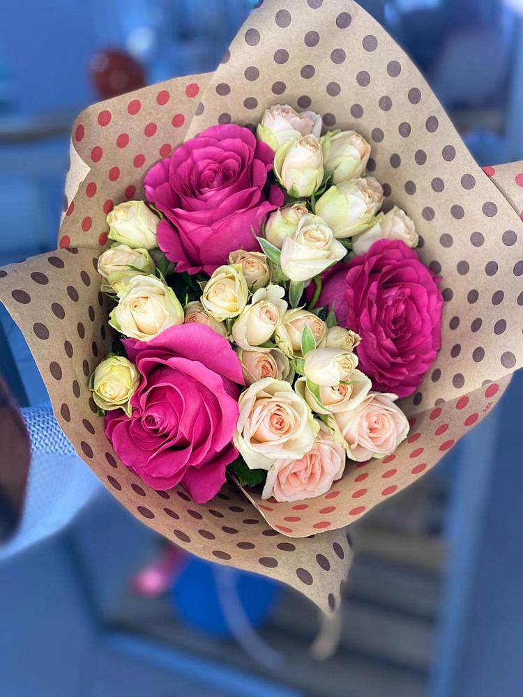 Букет цветов из: Розы в Переславле-Залесском