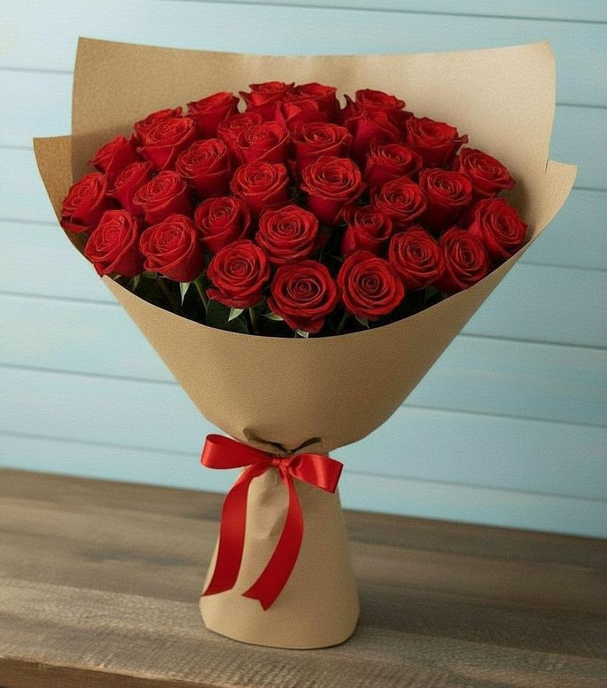 Букет Красные розы Милано в Переславле-Залесском