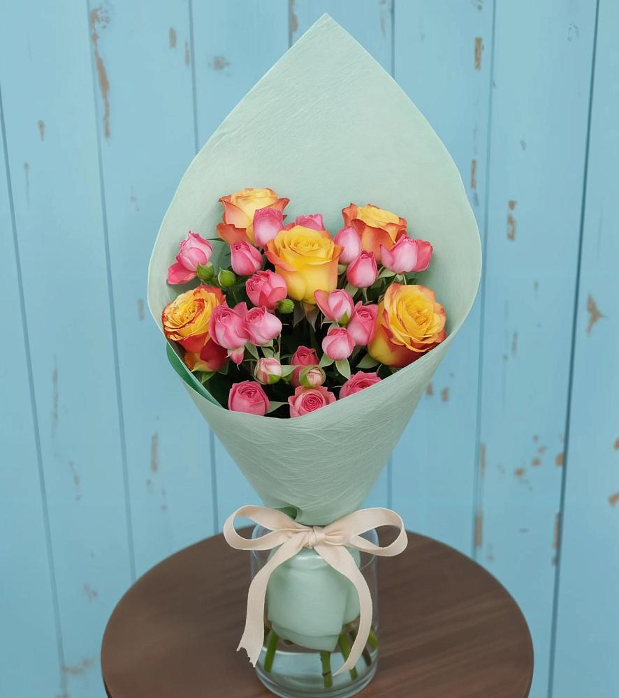 Букет цветов из: Розы в Переславле-Залесском