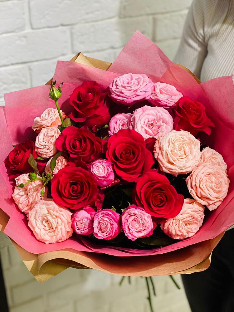 Букет цветов из: Розы в Переславле-Залесском