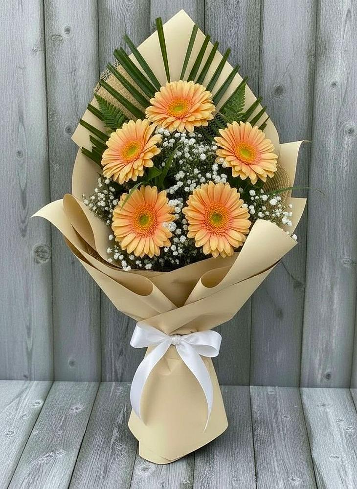Букет цветов из: Герберы в Переславле-Залесском