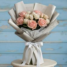 Букет цветов из:  Розы в Переславле-Залесском