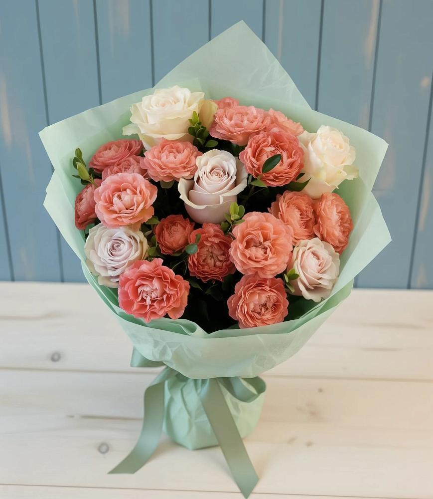 Букет цветов из: Розы в Переславле-Залесском