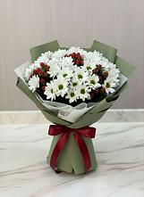 Букет цветов из:  Хризантемы в Переславле-Залесском