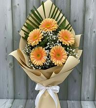 Букет цветов из:  Герберы в Переславле-Залесском
