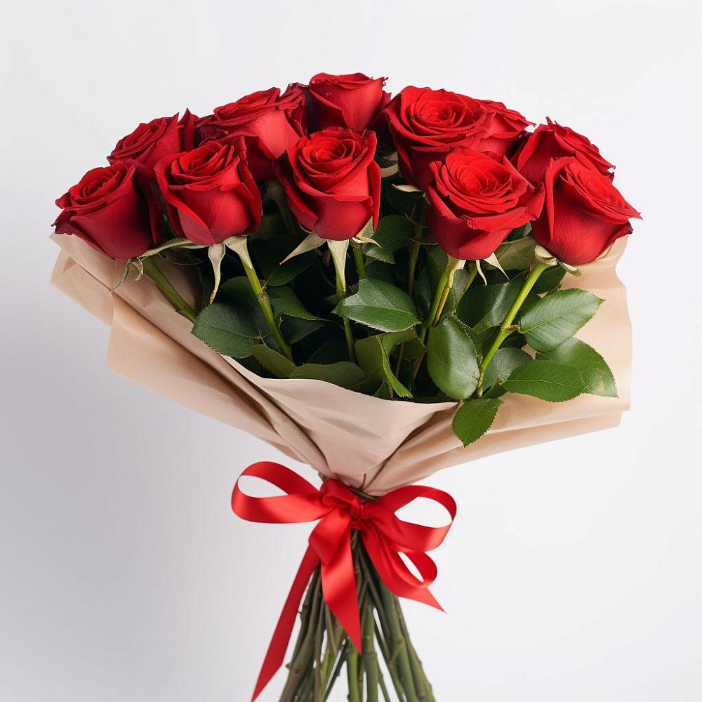 Букет 11 Красных роз Эдлесс Лав в Переславле-Залесском